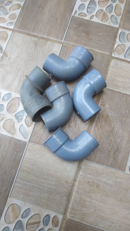 Coude pvc de 32